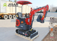 Euros Work Hydraulic Mini Excavator Machine, Maszyny rolnicze 1 Ton Excavator