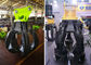 4 Tine Orange Peel Grapple Hydrauliczna wytrzymała konstrukcja Fit Hitachi ZX210 20 ton Koparka