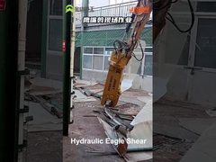 Ciężkie hydrauliczne nożyce do cięcia blach metalowych ze złomu