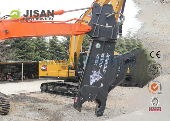 Złom Koparka hydrauliczna Nożyce Ścinanie Ciągły obrót Rozdrabniacz o 360 stopni