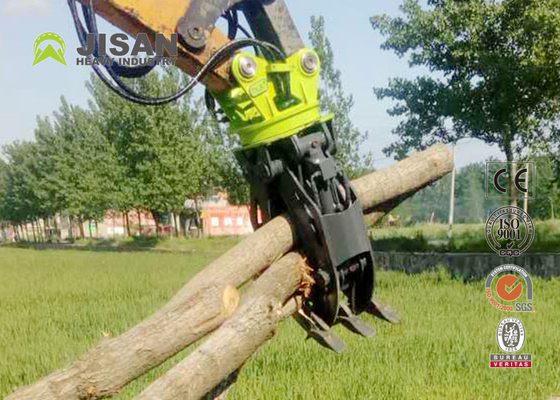 Uniwersalny hydrauliczny chwytak do kłód z 2 cylindrami