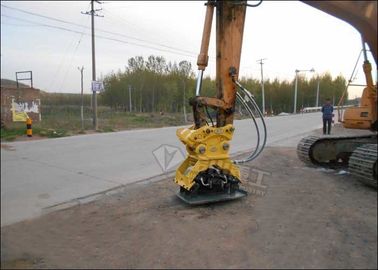 Hydrauliczna zagęszczarka płytowa CE / ISO o wysokiej szybkości odkupu OEM do koparki