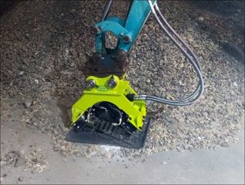 Hydrauliczna zagęszczarka płytowa CE / ISO o wysokiej szybkości odkupu OEM do koparki