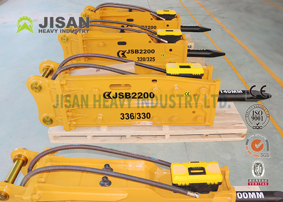Hydrauliczny łamacz skał Hydrauliczny młotek skał i trwały koparz Łamacz skał do wyburzenia dla koparki o wadze 15-30 ton