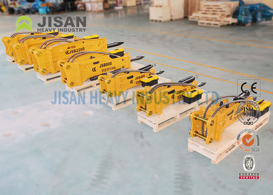 Hydrauliczny łamacz skał Hydrauliczny młotek skał i trwały koparz Łamacz skał do wyburzenia dla koparki o wadze 15-30 ton