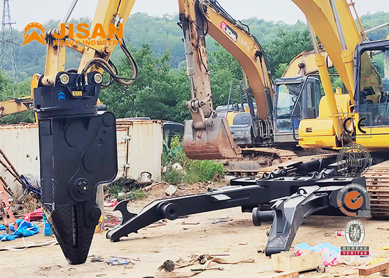 Jisan Hardox Shear Demolition dla koparek Jednoklopna cięcie Shear samochodowy Hydraulic Scrap Shears metalowe