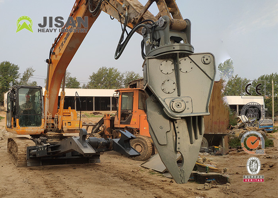Jisan Excavator Demolition Hardox Steel Shears Fortress Scrap Shears For Sale Samochody Maszyna do demontażu