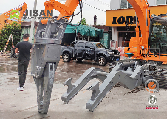 Pc310lc-5 Hydraulic Steel Shear Excavator Demolition Shear Excavator For Sale Rotating Scrap Shears Samochodowy wózek E