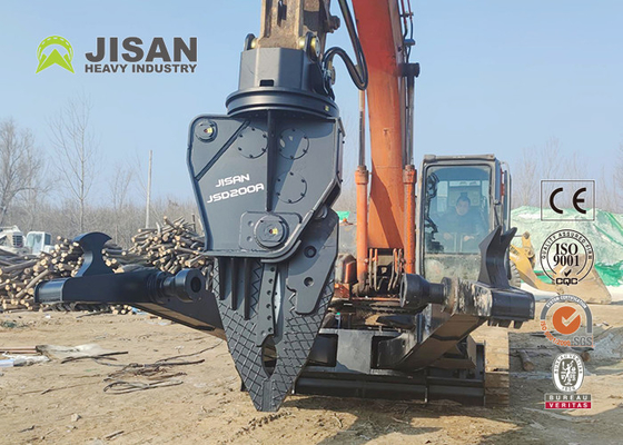 Jisan Hardox Hydraulic Demolition Shear For Metal Excavator Hydraulic Scrap Shears Samochody Maszyny demontażowe Największe sprzedaż