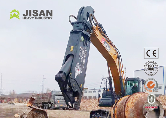 Teyun Tycs450rt Hydraulic Shear Trwałe ekskawatory Nożyce metalowe do cięcia i odzysku złomu na placach demolicji przemysłowych