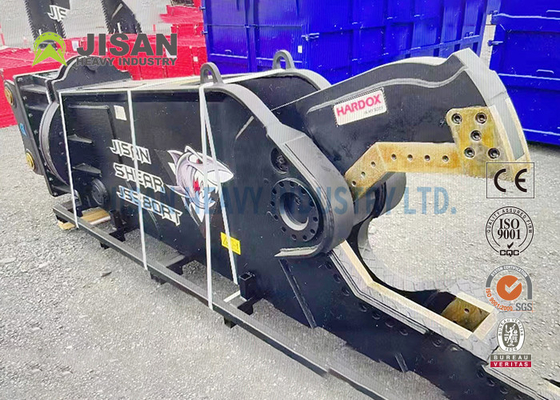 Teyun Tycs450rt Hydraulic Shear Trwałe ekskawatory Nożyce metalowe do cięcia i odzysku złomu na placach demolicji przemysłowych