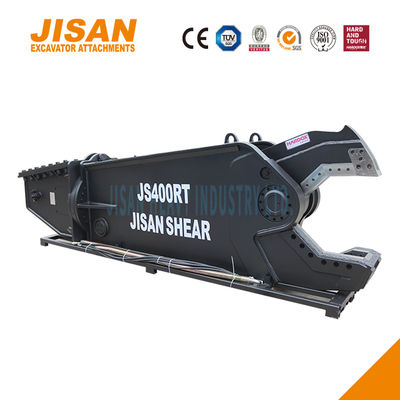 Potężne nożyce do metalu do koparki, obrót 360 stopni, siła cięcia 800T, zawór prędkości, stal odporna na zużycie, maksymalna wydajność