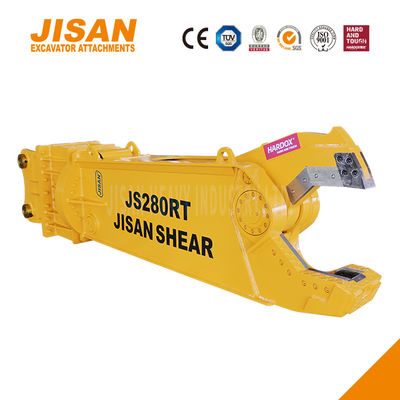 Ekskawator z nożykami metalowymi 360 stopni obrotu i zwiększenie wielkości cylindra dla maksymalnej wydajności