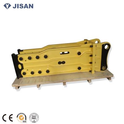 MSB SAGA 250HS Hydraulic Breaker Rock Hammer for 19-26 Ton Excavator with 140mm Rod Diameter and 12 Months Warranty