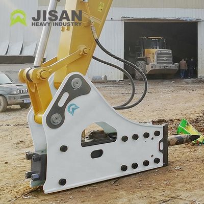 Hydrauliczny złamacz skał o ciśnieniu roboczym 160-180 kg/cm2 150-190 l/min Przepływ oleju i prędkość uderzenia 350-500 bpm dla koparek