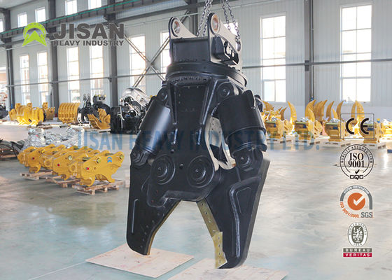 Nożyce do metalu do koparki JISAN z silnikiem obrotu hydraulicznego 360 stopni, duża moc i długa żywotność