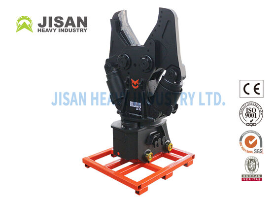 Szyje metalowe koparki z 360 stopniowym obrotowym hydraulicznym i wymienną ostrzem do demolacji i recyklingu