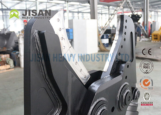 Szyje metalowe koparki z 360 stopniowym obrotowym hydraulicznym i wymienną ostrzem do demolacji i recyklingu