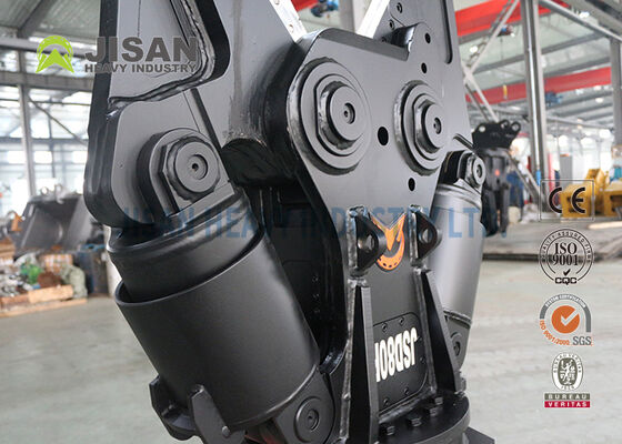 Szyje metalowe koparki z 360 stopniowym obrotowym hydraulicznym i wymienną ostrzem do demolacji i recyklingu