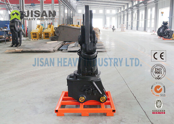 Szyje metalowe koparki z 360 stopniowym obrotowym hydraulicznym i wymienną ostrzem do demolacji i recyklingu