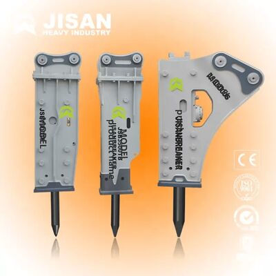 Szerokość 12 metrów Kruszarka kamieni do koparek Hydrauliczne źródło zasilania Zoptymalizowane pod kątem oszczędności energii i zmniejszenia kosztów eksploatacji