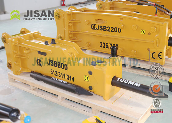 JSB4500 Ekskawator Rock Breaker OEM Logo Niestandardowe Hydraulic Hammer 36-45 Ton Excavator
