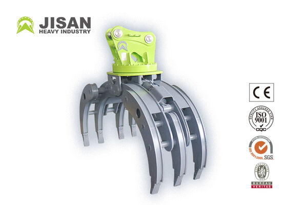 Podwójne połączenie hydrauliczne Log Griple 1500mm Otwarcie szczęki dla 20 ton 320 koparki