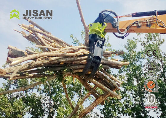 Podwójny obrotowy chwytak hydrauliczny do kłód 1800mm otwarcia szczęk do koparki CAT 336