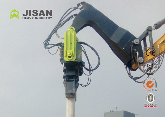 Hydrauliczny kafar wibracyjny z młotem wibracyjnym montowanym na koparce