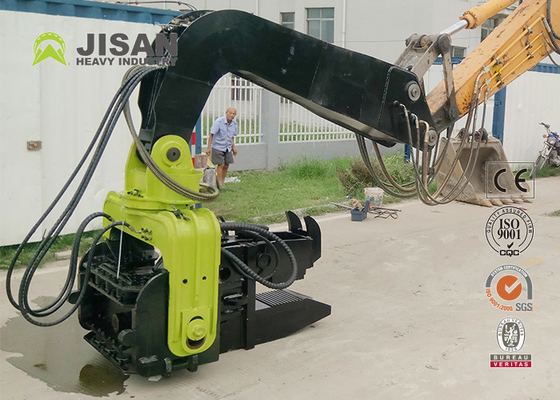 Hydrauliczny kafar wibracyjny z młotem wibracyjnym montowanym na koparce