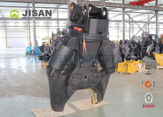 Koparka do cięcia stali Nożyce do metalu Narzędzia hydrauliczne Poręczny samochód do cięcia z podwójnym cylindrem