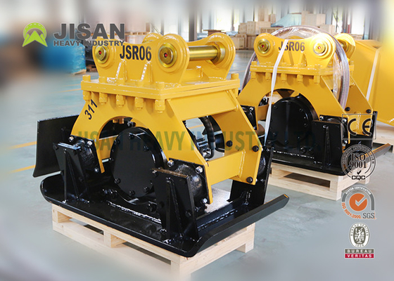 Oszczędzający paliwo 10kn hydrauliczny kompaktor do koparki Zużycie 1,2 l / h