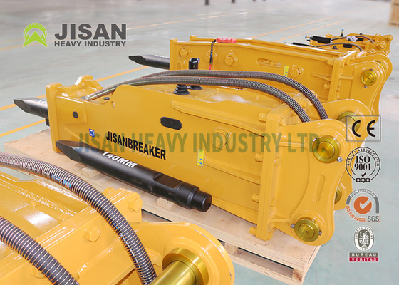Wytrzymała koparka Soosan Mini młot hydrauliczny Poduszki Dłuto do bitów do młotów skalnych
