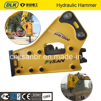 Hydrauliczny łamacz skał Hammer Demolition Breaker z chisel 140mm