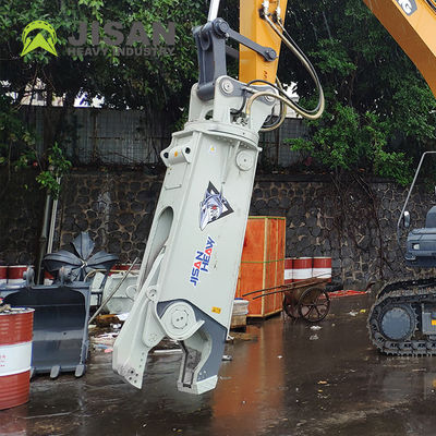 Jednocylindrowa hydrauliczna obrotowa ścinarka do złomu do koparki